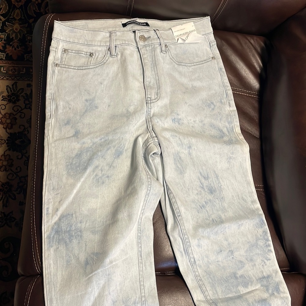 Calvin Klein Jeans High Rise Straight